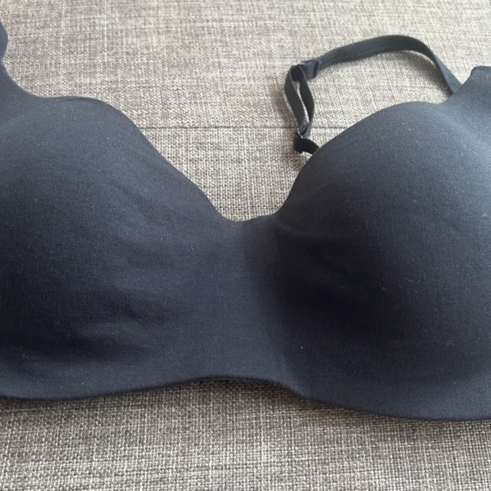 Skims Stretch Cotton Padded Bralette - Picture 2 of 12